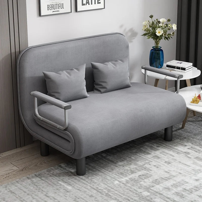 Simple Fabric Folding Sofa & Bed Dual Purpose-1