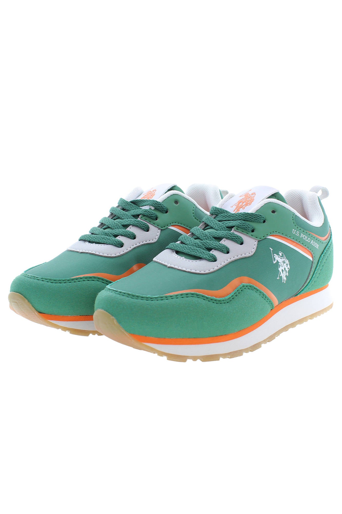 US POLO BEST PRICE SPORTS FOOTWEAR CHILDREN GREEN-2