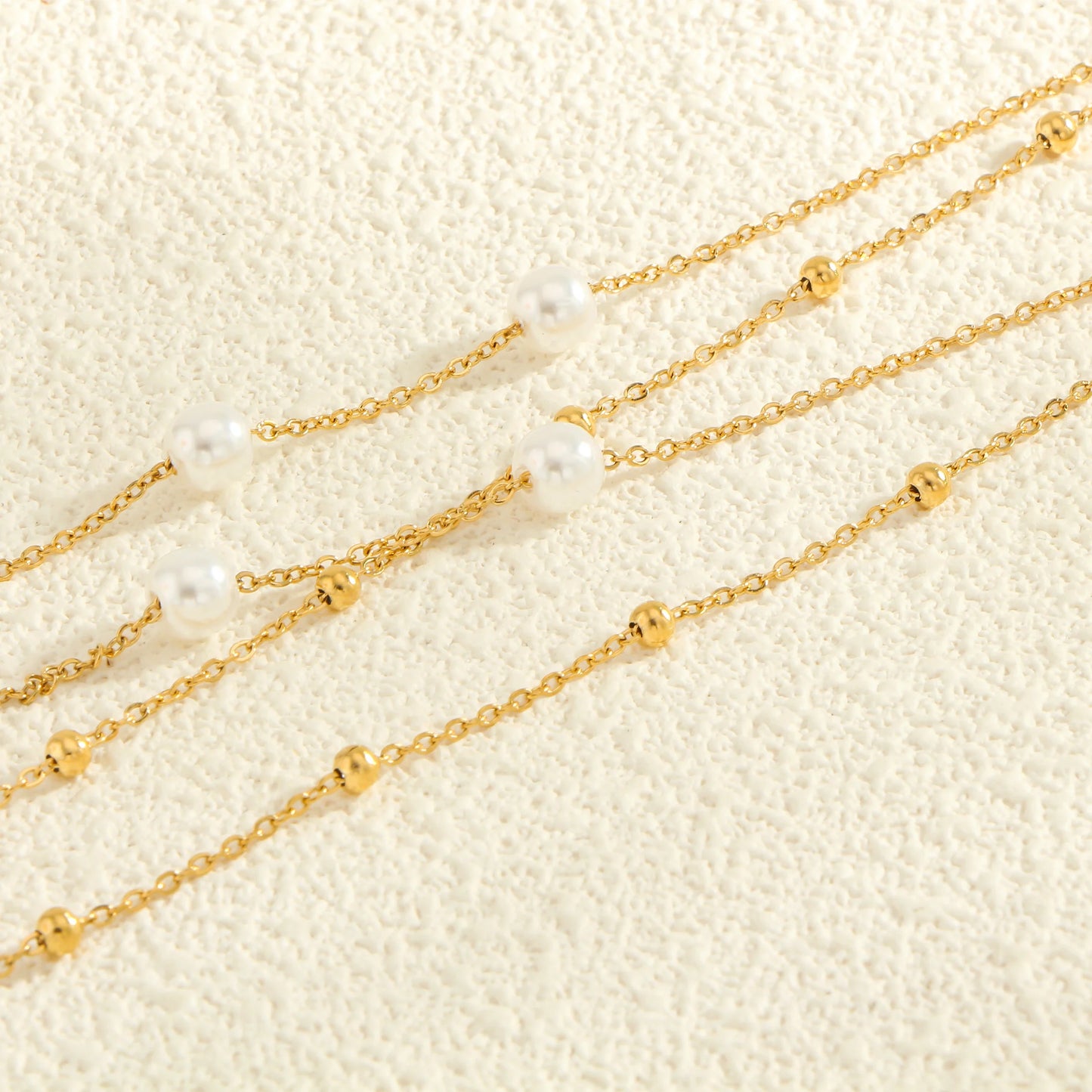 Clover Pearl Necklace