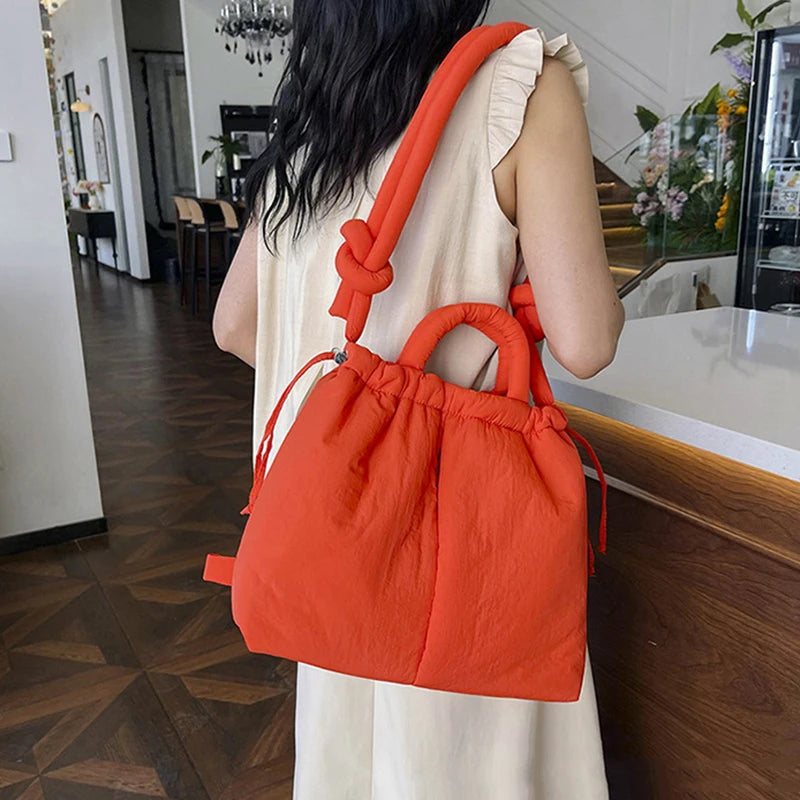 Cloud Cinch Shoulder Bag