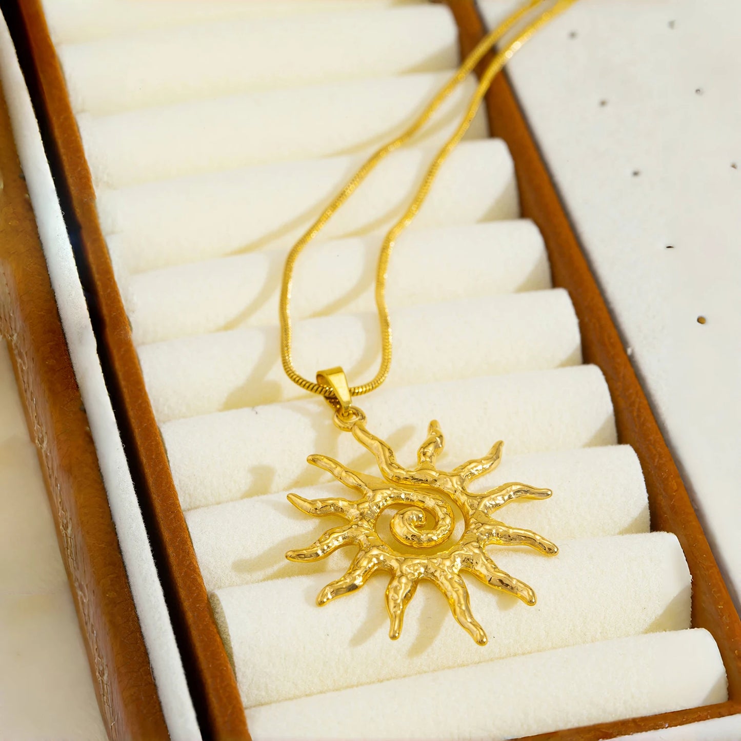 Sun Pendant Necklace