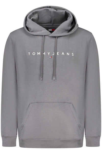 TOMMY HILFIGER MEN'S ZIP-UP SWEATSHIRT GREY-0