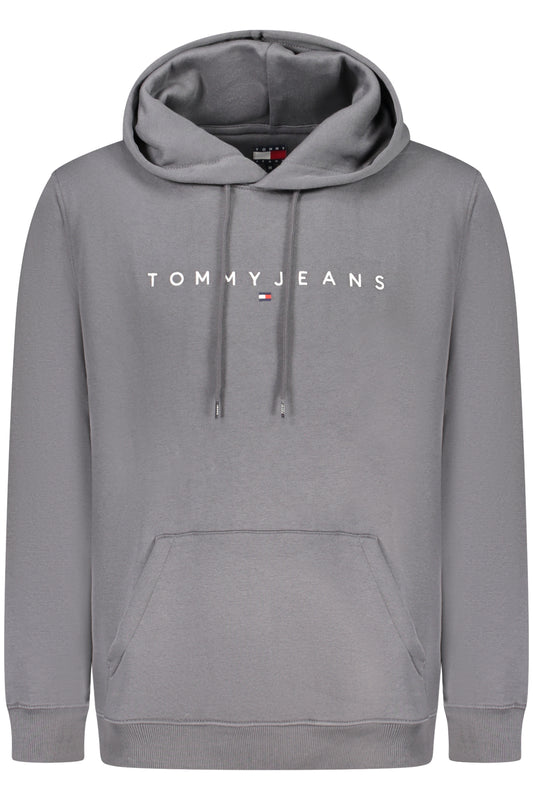 TOMMY HILFIGER MEN'S ZIP-UP SWEATSHIRT GREY-0